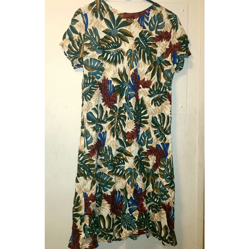 Women's Hilo Hattie Floral Dress Size L
